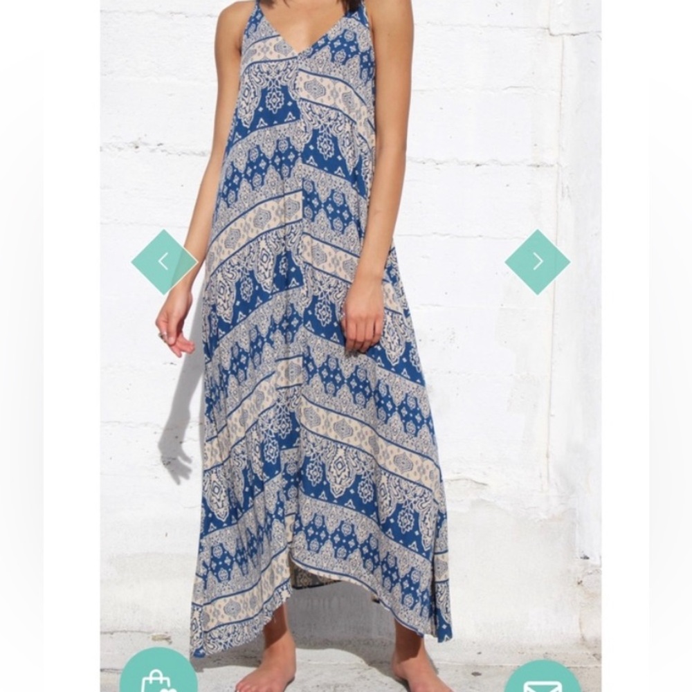 Daughters of Culture Blue Mantra Sundress